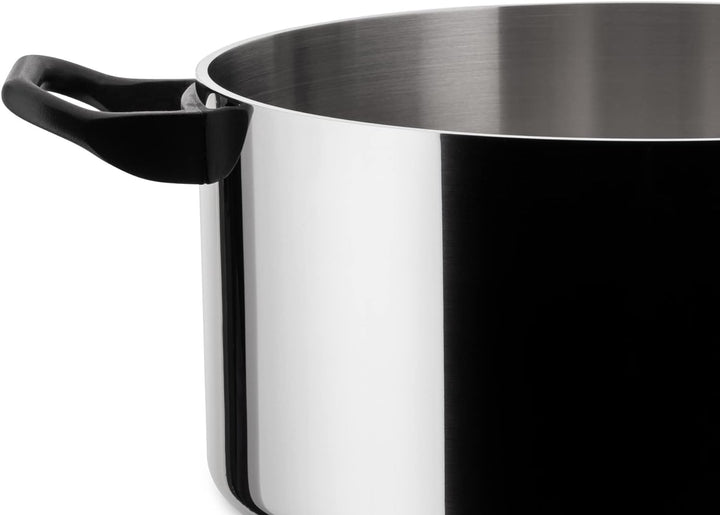 Alessi 90101/24 T LA Cintura di Orione, Fleischtopf aus Multiply, Durchmesser 24 cm, Edelstahl, 1 x