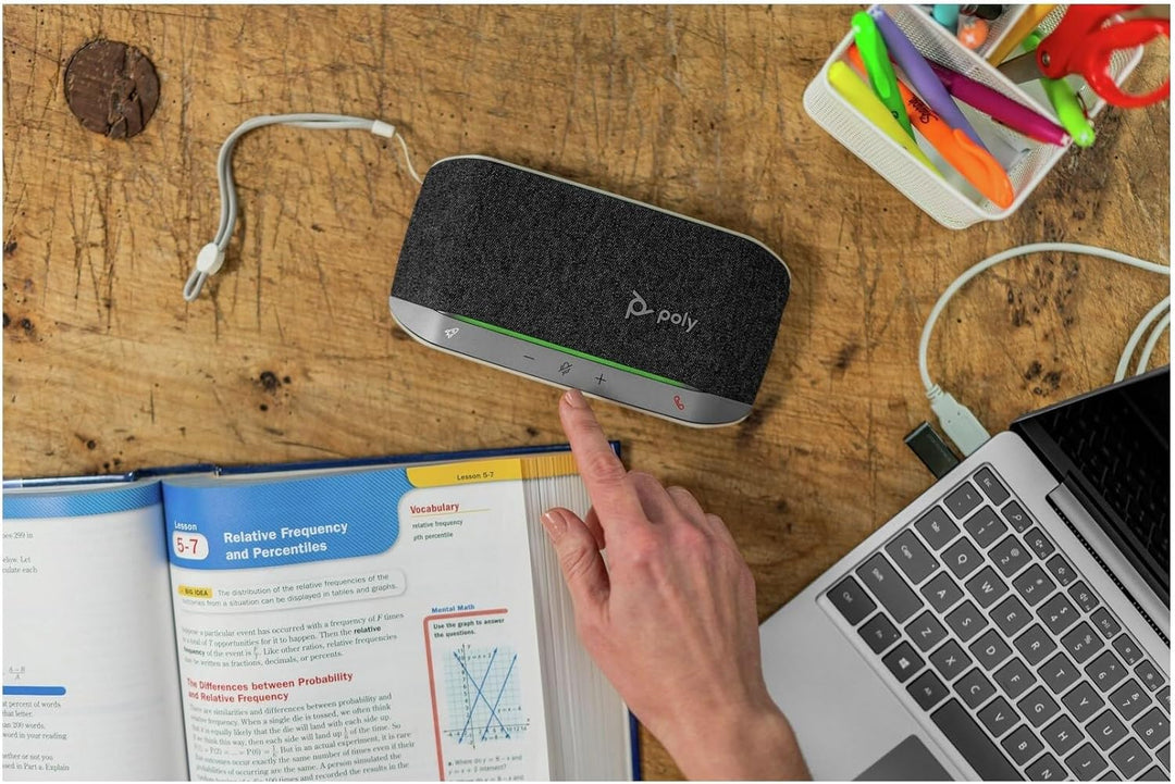 Poly SYNC 20+ Smart Speakerphone USB-C für Microsoft Teams SYNC 20 - Personal Workspace Microsoft Ce