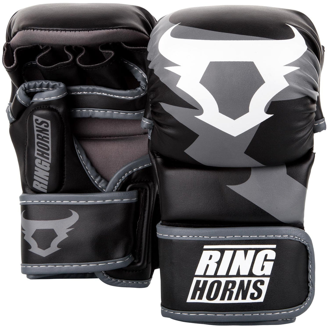 Ringhorns Uni Charger MMA Sparring Handschuhe, Schwarz, L/XL