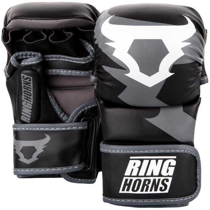 Ringhorns Uni Charger MMA Sparring Handschuhe, Schwarz, L/XL