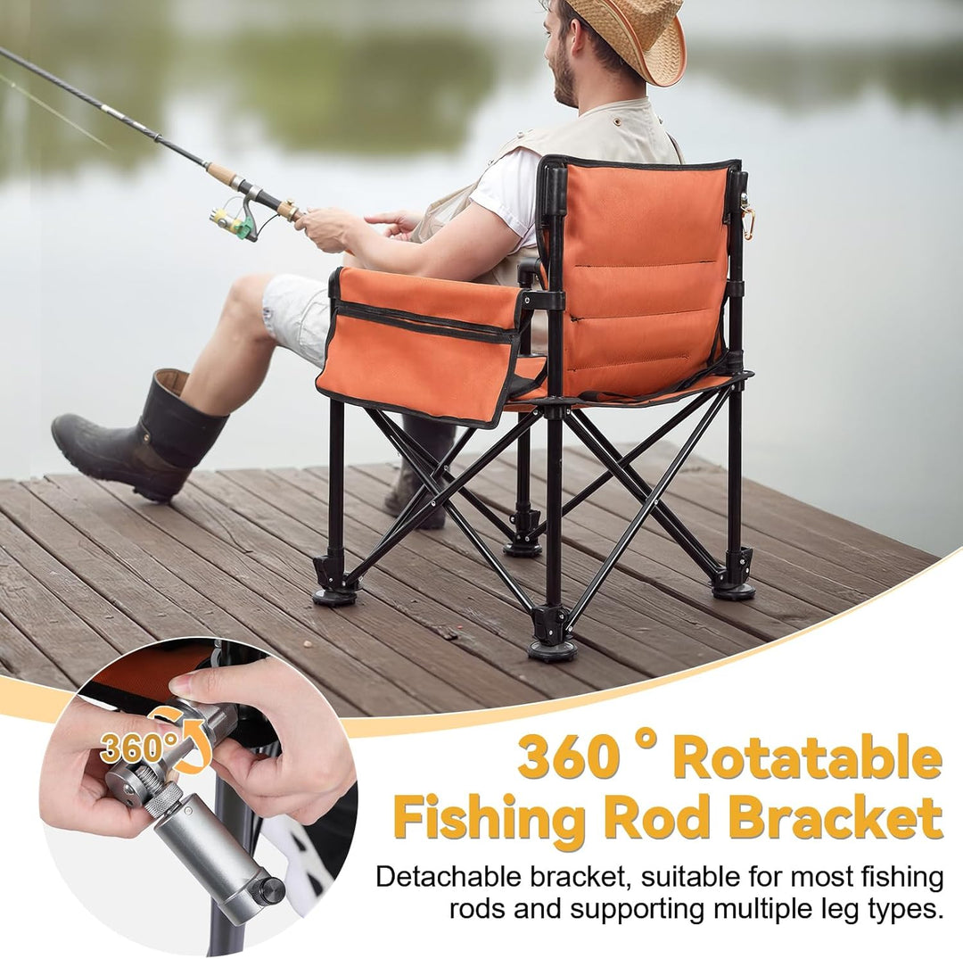 Klappbarer Campingtisch und Stuhl-Set, tragbarer Outdoor-Tisch für 4 Personen mit 4 Stühlen für Pick