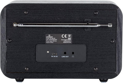 UNIVERSUM DAB Digitalradio, UKW Radio, mit Bluetooth, Kopfhörerausgang und Akku DR 300-20