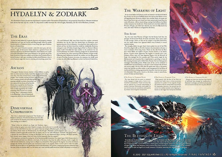 Encyclopaedia Eorzea ~The World of Final Fantasy XIV~ Volume I, Gebundenes Buch