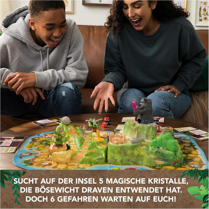 Spin Master Games - Jumanji Stampede - grosses kooperatives 3D-Abenteuerspiel für die ganze Familie,