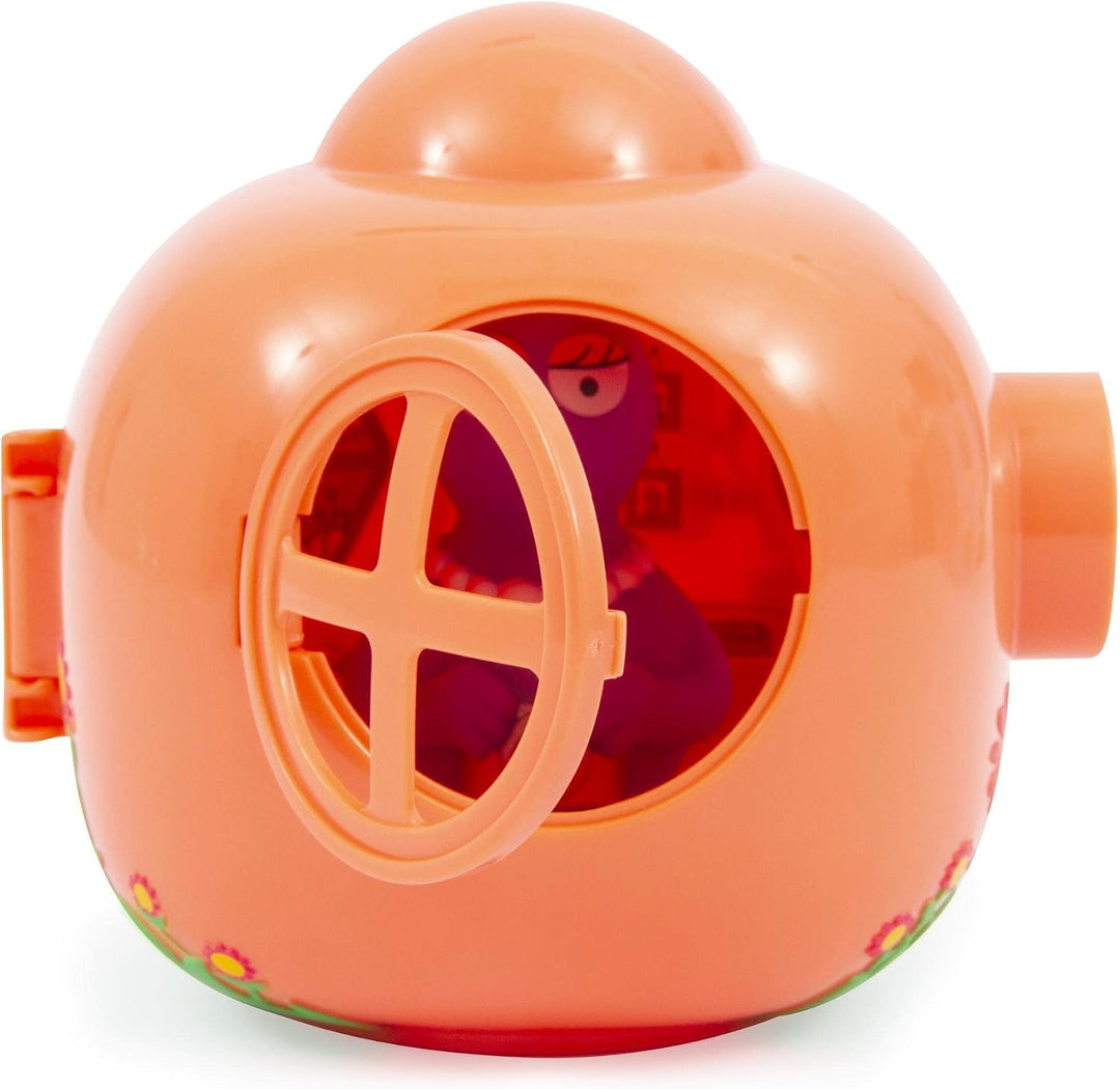 Giochi Preziosi Barbapapa Barpapapà-Lachs-Häuschen mit Blumenmalerei aussen Tür und Fenster zum Öffn