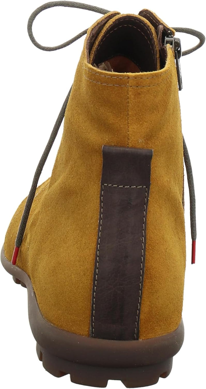 THINK! Herren Kong Leder Gefütterte Nachhaltige Stiefelette 40 EU 6000 Narzisse Kombi, 40 EU 6000 Na
