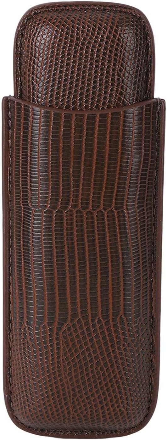 Zigarrenetui-halter, PU-Leder, Zigarrenetui, Zigarrenetui-halter, Zigarrenstanzer und -halter, Elega