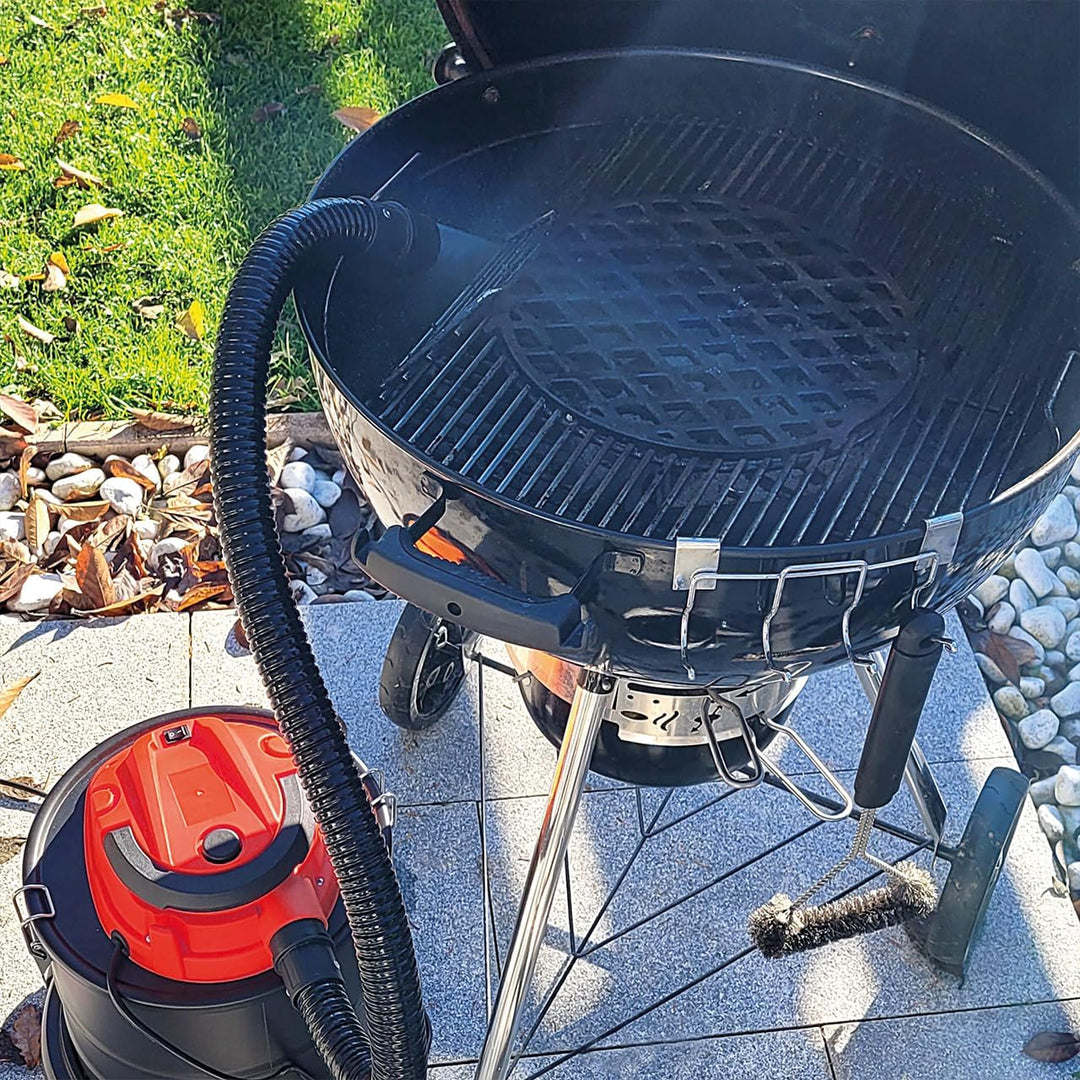 WALTER - Asche- und Trockensauger 1200 W, Aschesauger für Kamin, Kaminsauger Ascheschlucker
