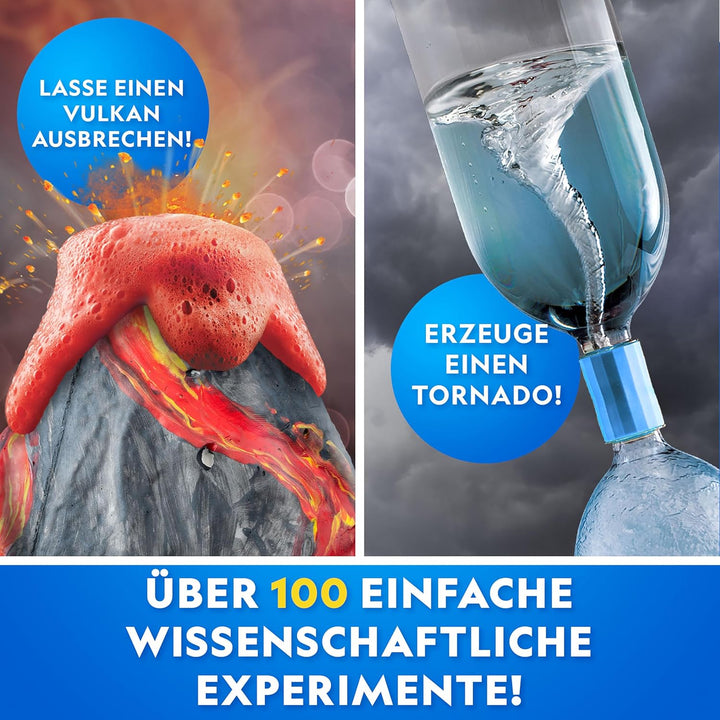 NATIONAL GEOGRAPHIC Mega Science Serie – Earth Science Kit mit über 100 Experimenten für Kinder, Kri