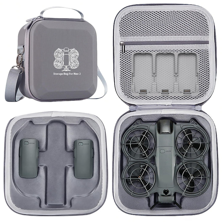 Neo 2 Tasche, Case Bag Tragetasche Schultertasche für DJI Neo 2 Drohne, Akku-Ladegerät-Hub und Neo2