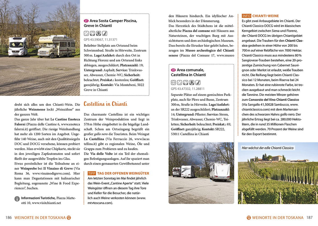 Reise Know-How Womo & weg: Italien – Die schönsten Touren von den Alpen bis Sizilien: (20 Ziele mit