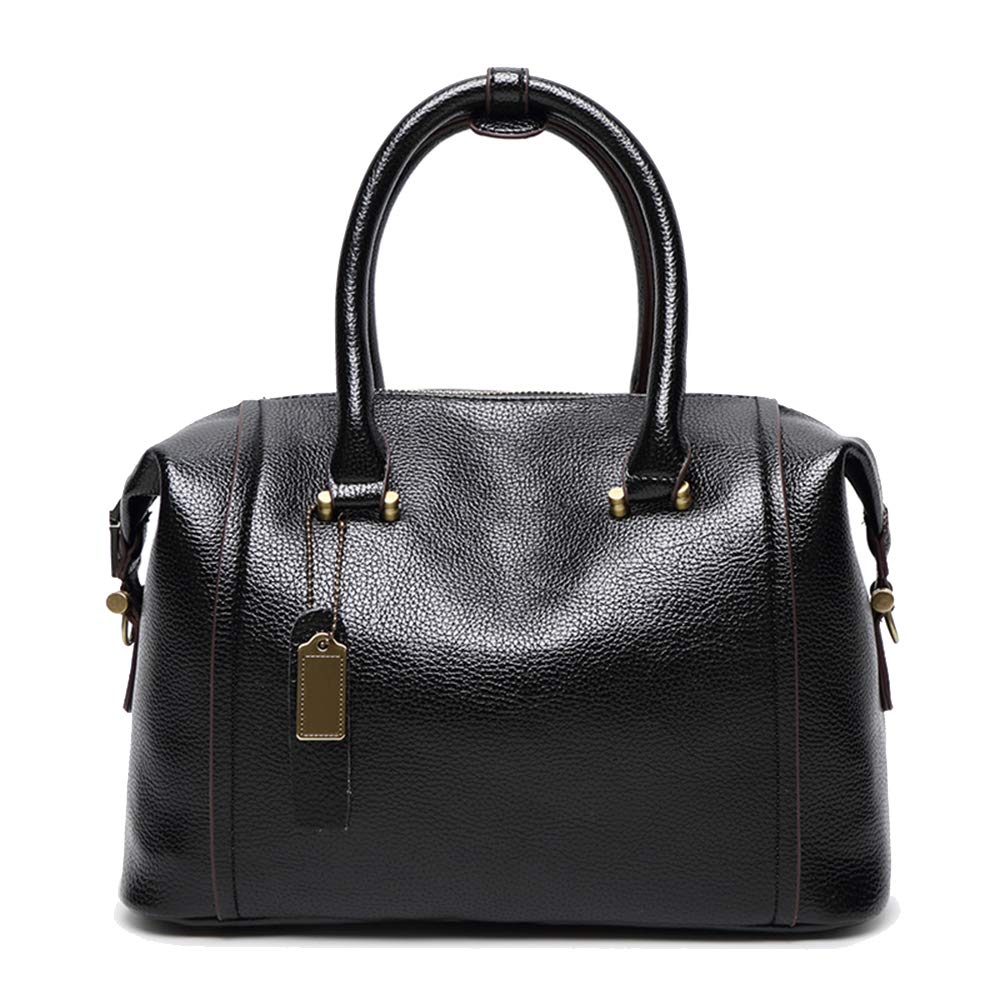 Coolives Damen Tasche Handtasche Henkeltasche aus PU-Leder Boston Umhängetasche Schultertasche Elega