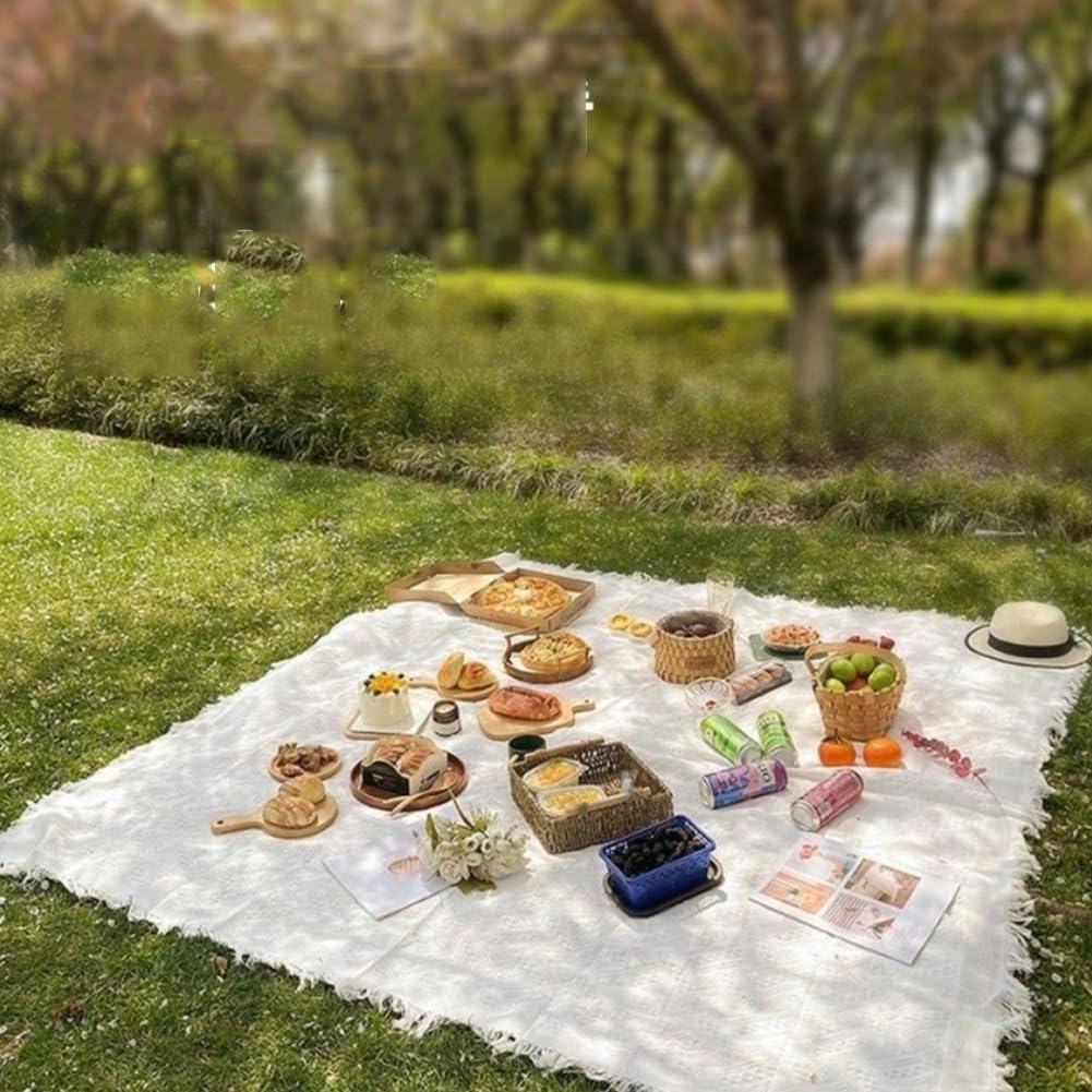Picknickmatte, Campingdecke, Strandtuch, Picknick-Tischdecke, Zelt, Bodenmatte, Park, Freizeitdecke,