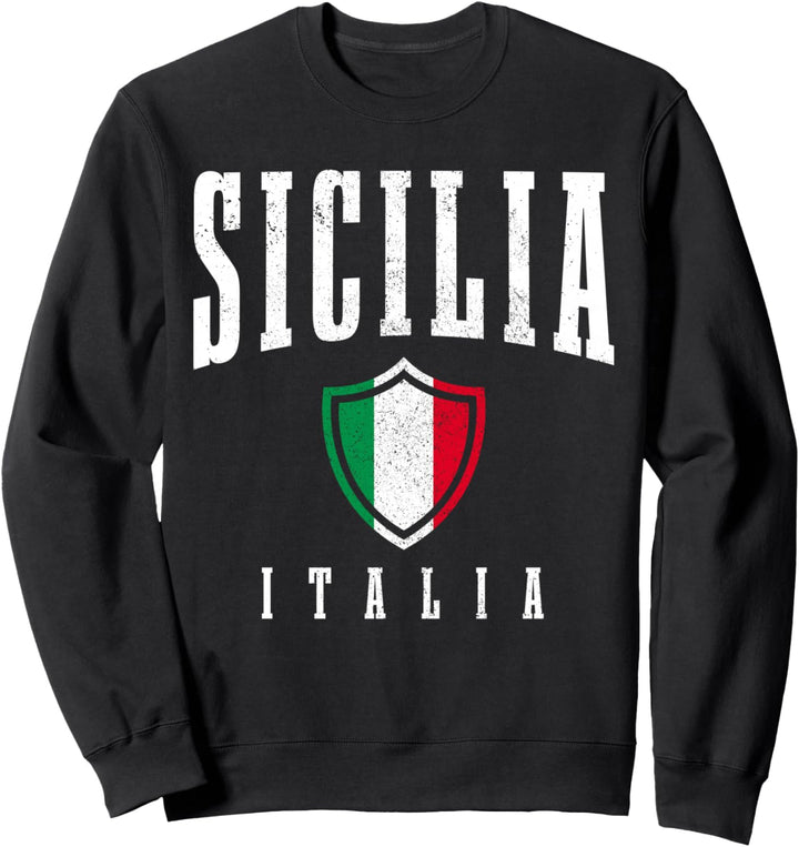 Sizilien Italien Sizilien Italien Italien Italien Flagge Pride Sweatshirt