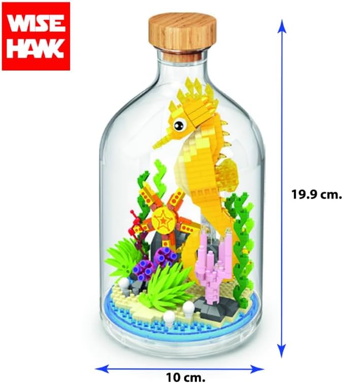 Bausatz mit Miniaturblöcken zum BAU von Insekten und kleinen Tieren. Inklusive Methacrylat-Flasche z
