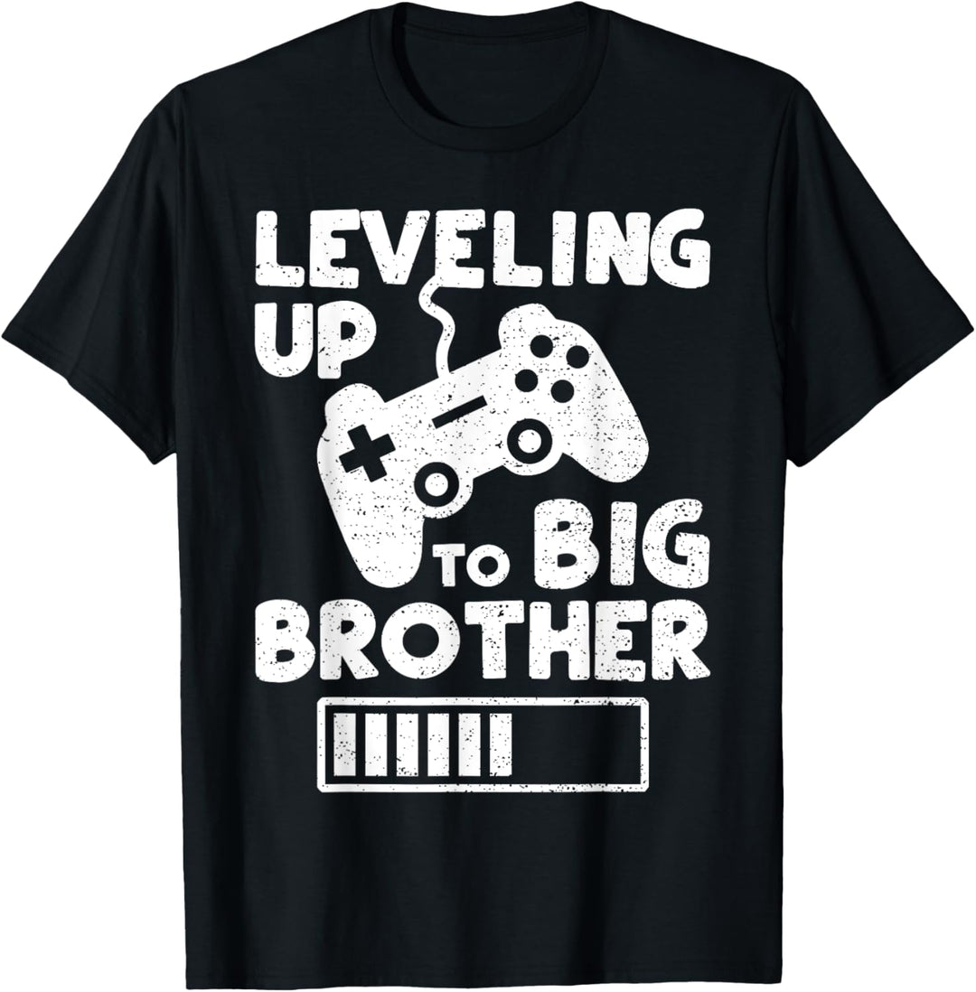 Leveling Up To Big Brother - Grosser Bruder T-Shirt