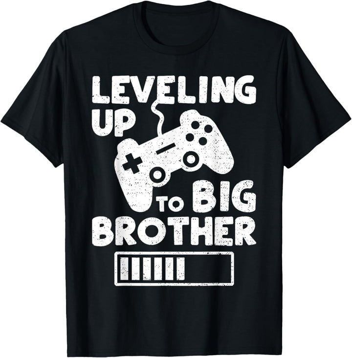 Leveling Up To Big Brother - Grosser Bruder T-Shirt