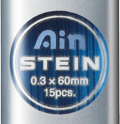 Pentel C273-HBO Ain Stein Feinmine, Strichstärke 0.3 mm, Härtegrad HB, 15 Minen je Dose, HB