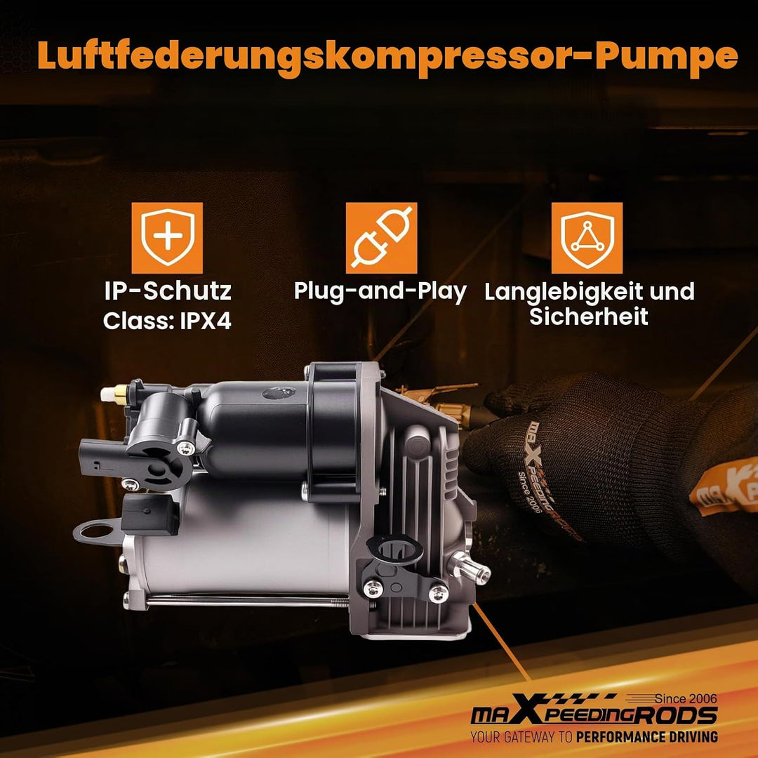 maXpeedingrods Kompressor Luftfederung für ML-Klasse W164 05-11 für GL-Klasse X164 06-12 A1643200504