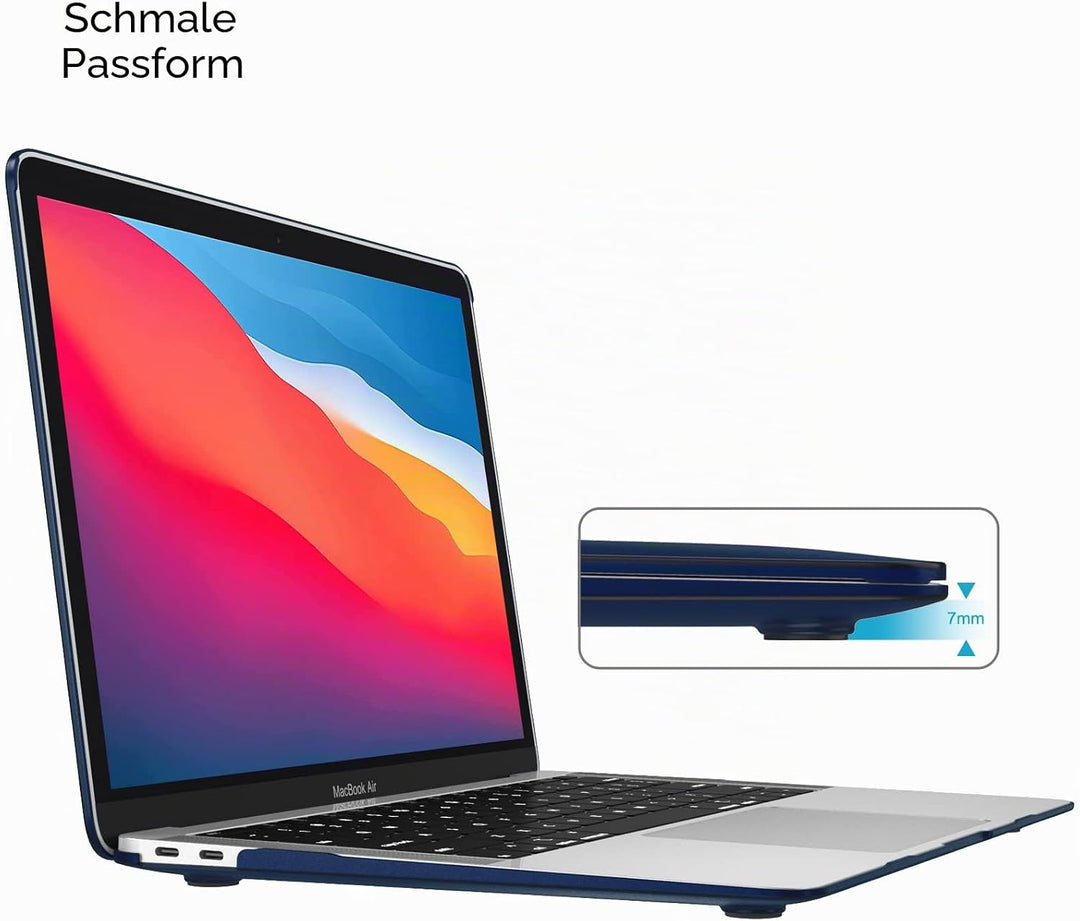 Fintie Hülle kompatibel mit MacBook Air 13 (2018-2020 Version) A2337(M1)/A2179/A1932, Ultradünne Har