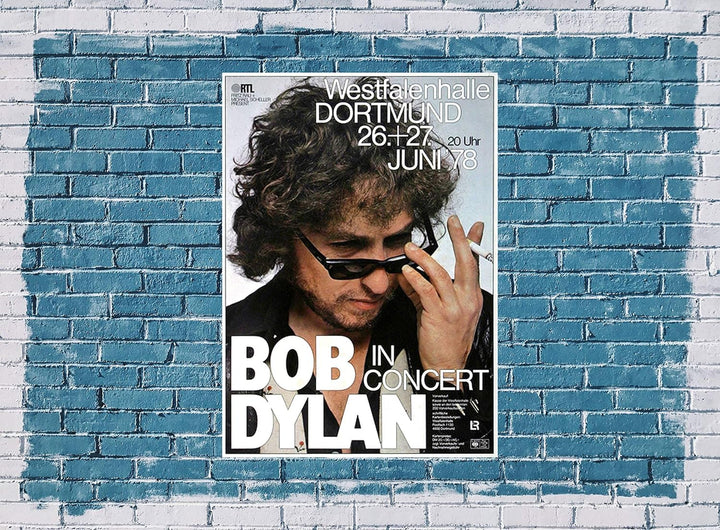 Bob Dylan and His Band - Street Legal, Dortmund 1978 » Konzertplakat/Premium Poster | Live Konzert V
