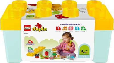 LEGO 10984 DUPLO My First Biogarten Bausteine-Box, Lernspielzeug für Kleinkinder ab 1,5 Jahren, mit