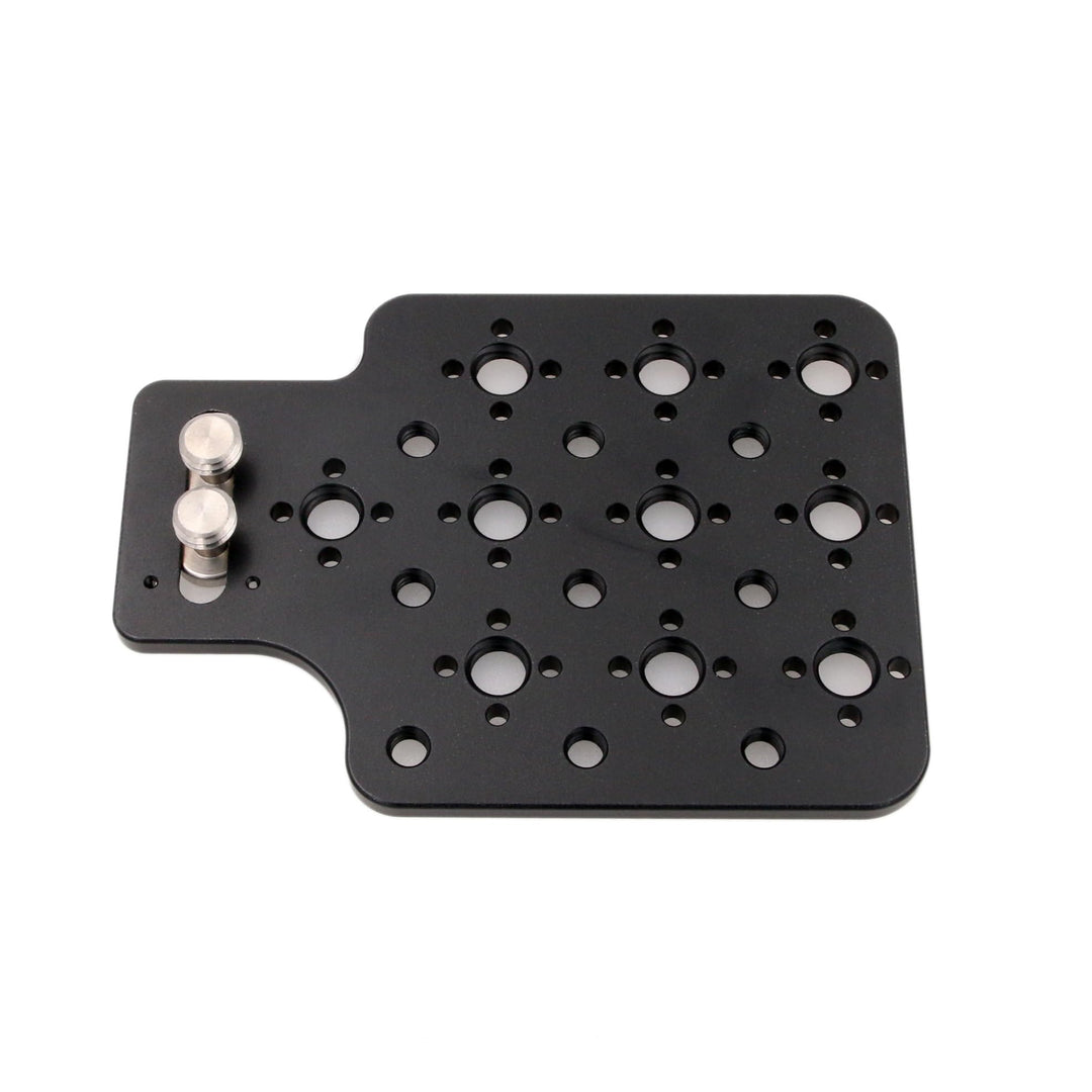 HangTon Universal Käseplatte Kamera Seitenmontage 3/8 Zoll 1/4 Zoll Gewinde für Sony ARRI RED Terade