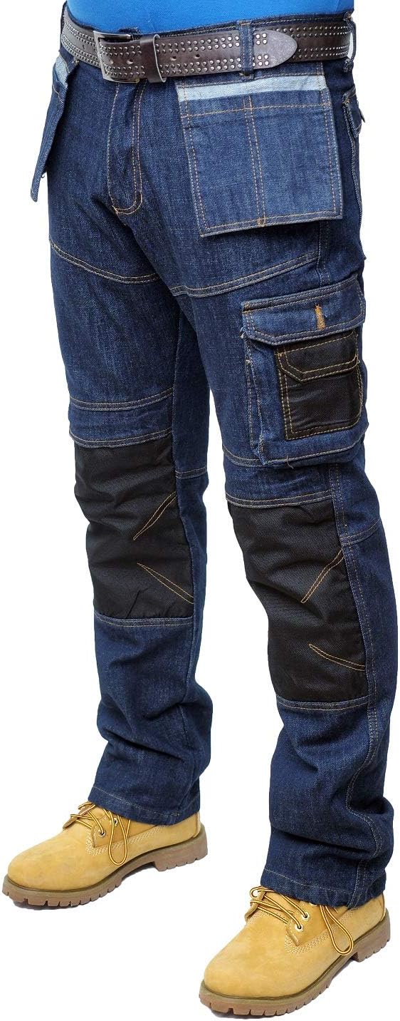 Prime Herren Arbeitshose Herren Cargohose Army Twill Cargo Multi Taschen BLJ-02 32W / 30L Bl-j-004,
