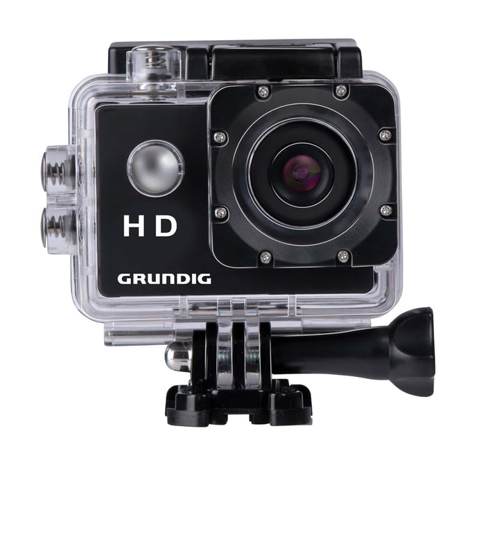 Grundig Action Cam 720P - wasserdichte Action Kamera - Unterwasserkamera für Unterwasserfotografie -