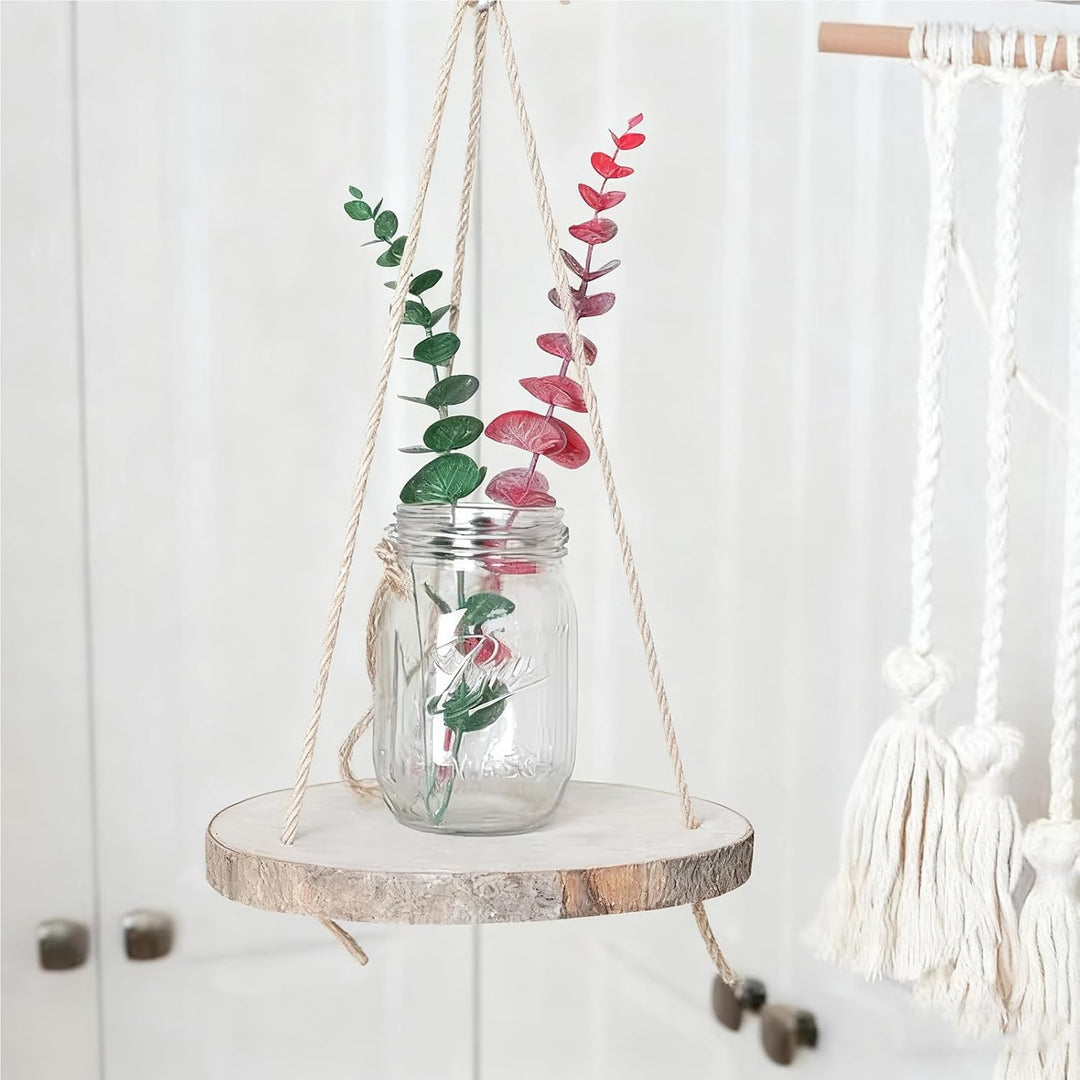 30-34cm Grosse Baumscheibe 2pcs holzscheiben mit Rinde Untersetzer Holz Log Rustikale Kerzenständer