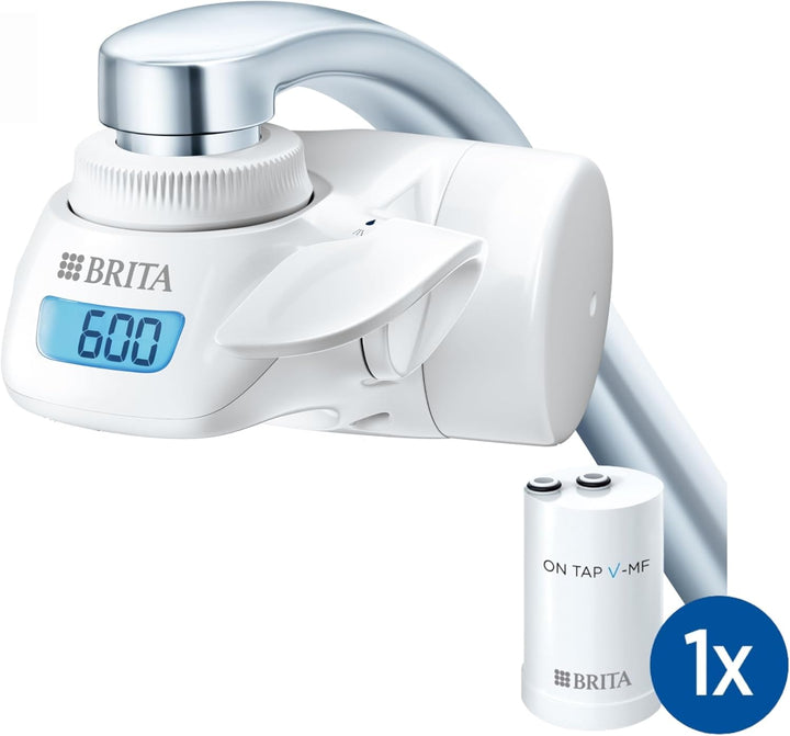 BRITA Pro V-mf Wasserfilter, Acrylic, Weiss, 1