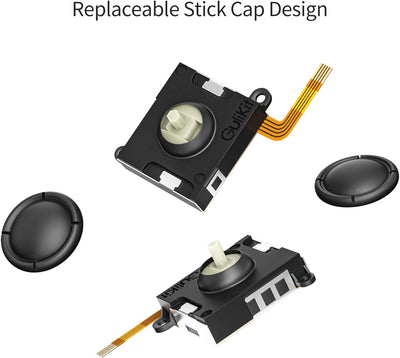 AKNES GuliKit Switch JoyCon Joystick, Switch Hall Effect Joystick Reparaturset für JoyCon, Switch Jo