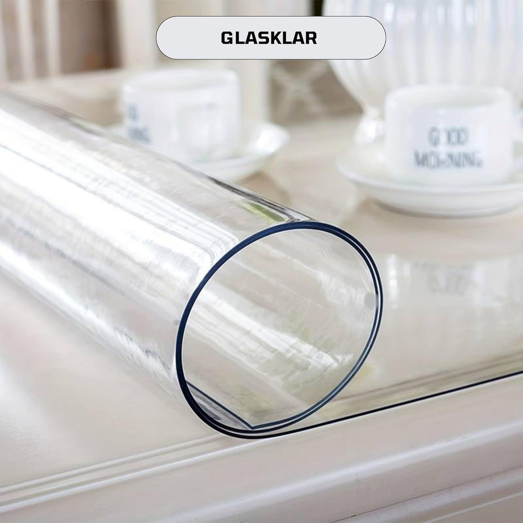 Mayda® Tischfolie transparent 1.8 mm-Glasklar Folie transparente Tischschutz - versch. Grössen Indiv