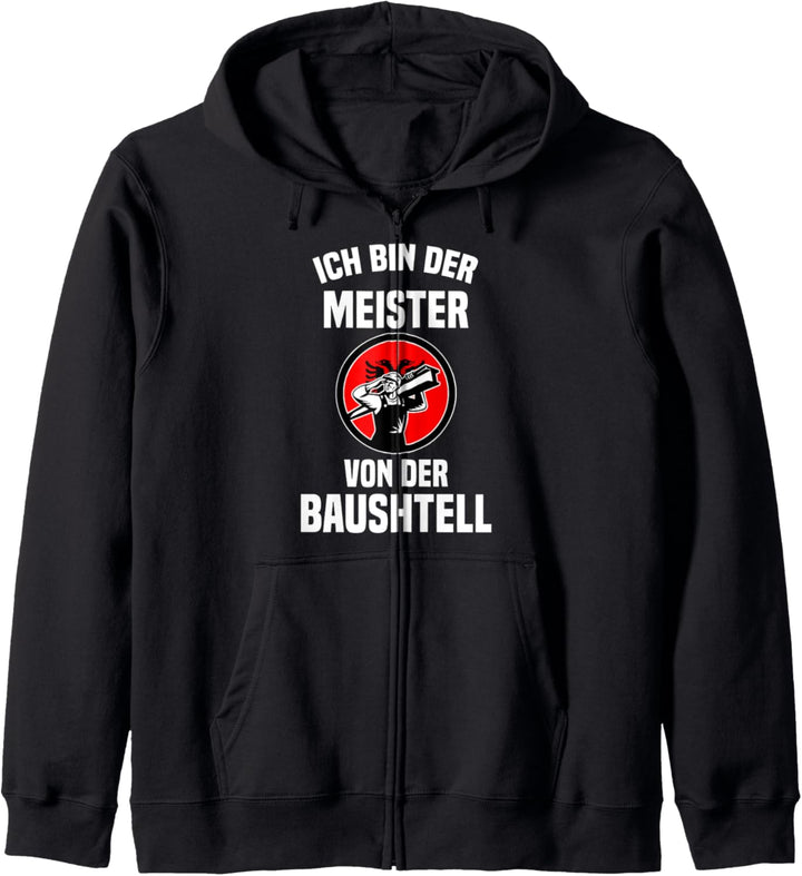 Meister von Baustelle Albanien Albaner Tirana Ksamil Kapuzenjacke