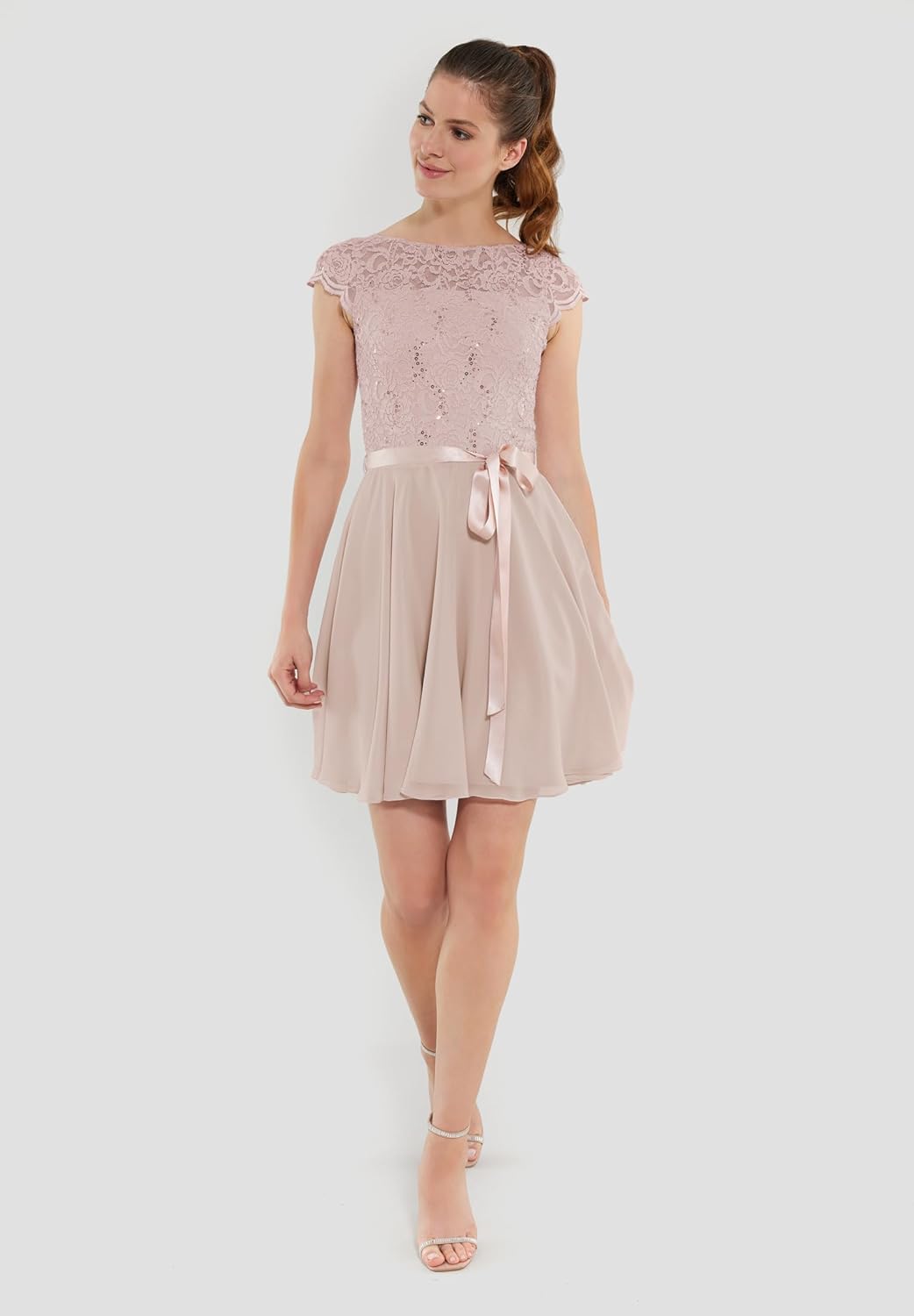 SWING Damen Cocktailkleid 34 Rosa, 34 Rosa