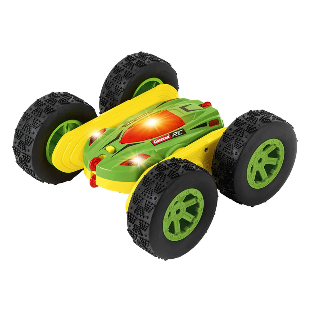 Carrera RC Mini Turnator 2.0 | 360° Flip | Kultiges ferngesteuertes Stunt-Auto mit LED-Lichtern | 16
