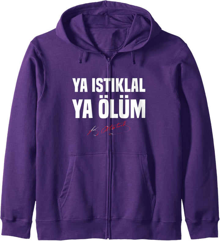 Atatürk Unterschrift Atatürk Türkei Ankara Türkiye Kapuzenjacke