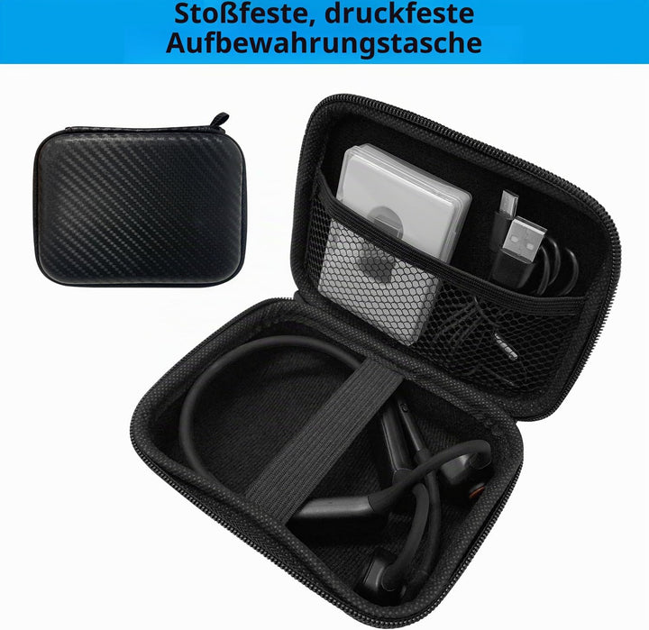 ZIOCOM Kopfhörer mit Luftleitung, Open-Ear-Kopfhörer mit Mikrofon und Geräuschunterdrückung, aptX-LL
