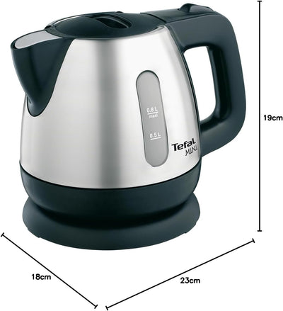 Tefal Wasserkocher BI8125 | 0,8 Liter Fassungsvermögen | 2200 Watt | Kabellos | 360° Sockel | Trocke