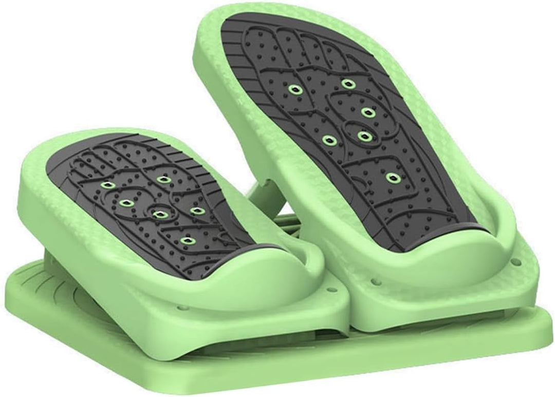 Mini-Stepper, Pedaltrainer für unter den Schreibtisch, Sitzstepper, Fusspedal, rutschfestes Stretchb