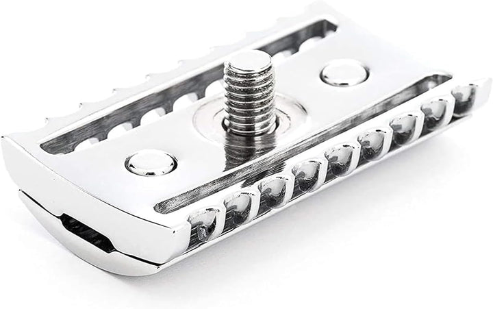 MÜHLE Traditional Sicherheitsrasierer - Rasierhobel - offener Kamm - dickerer, längerer Stiel - inkl