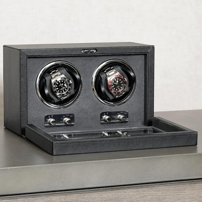 ROTHWELL Doppel-Uhrenbeweger für Automatikuhren mit leisem Motor mit Mehreren Geschwindigkeiten und