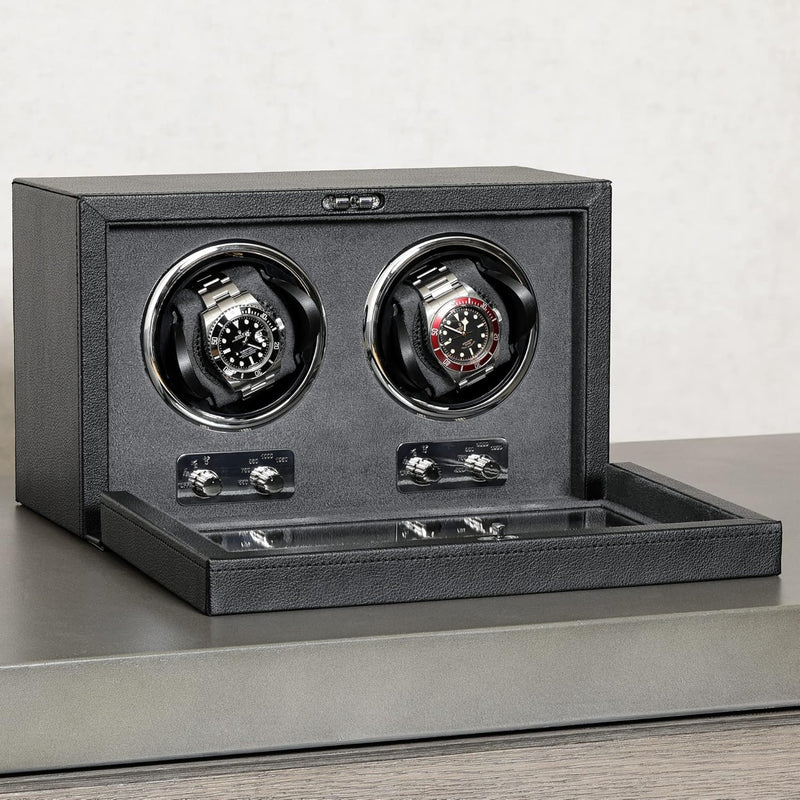 ROTHWELL Doppel-Uhrenbeweger für Automatikuhren mit leisem Motor mit Mehreren Geschwindigkeiten und