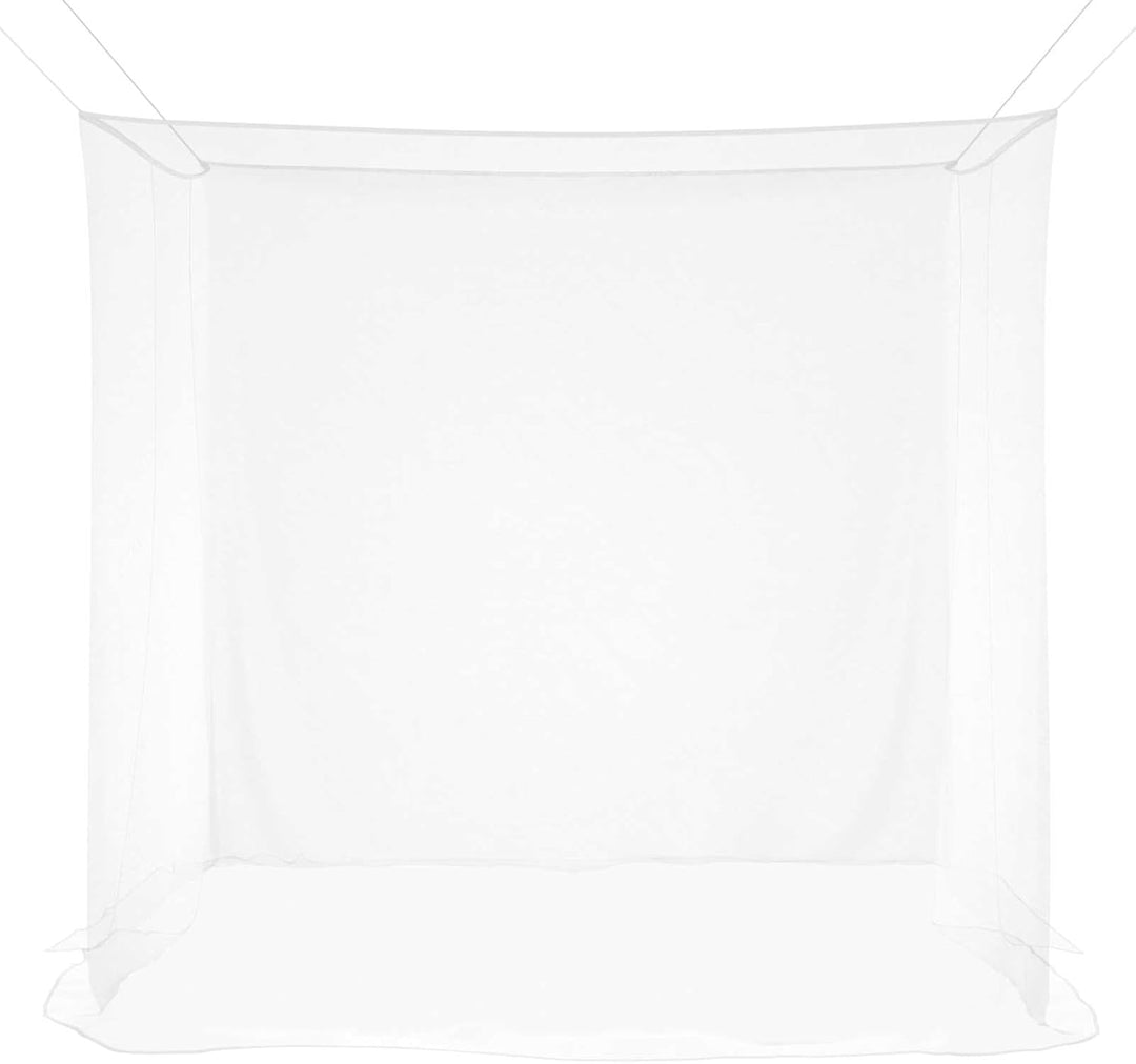 vidaXL Moskito-Netz für das Bett 3 STK. 156 Mesh Weiss Polyester Weiss 220 x 200 x 210 cm 3, Weiss 2