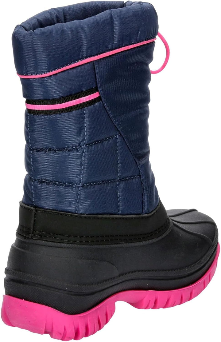 Lico Mädchen BobbySchneestiefel 32 EU Marine Pink, 32 EU Marine Pink