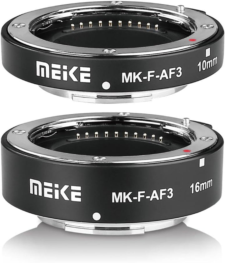 Meike MK-F-AF3 Auto Fucus Macro Extension Tube for Compatible with Fujifilm Mirrorless Camera(10mm 1