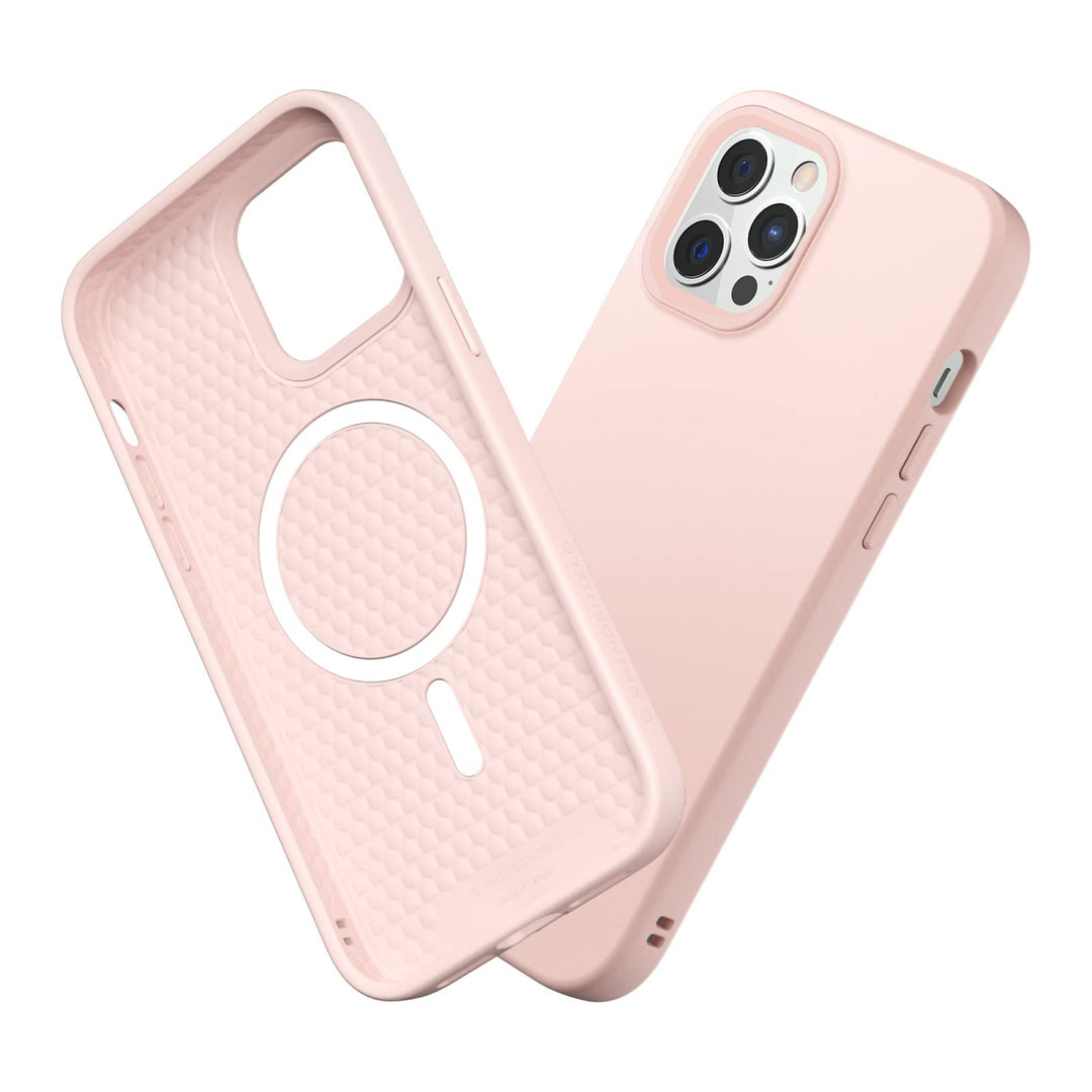 RhinoShield Case kompatibel mit [iPhone 12/12 Pro] | SolidSuit - MagSafe-kompatibel -Stossdämpfende
