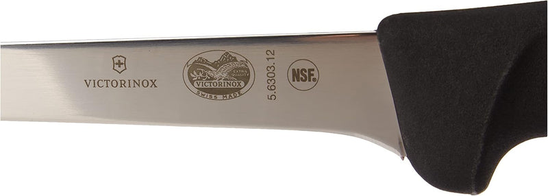 Victorinox, 5.6303.15, Fibrox, Ausbeinmesser, Extra scharfe Klinge, mit geradem Schliff, robuster Ku