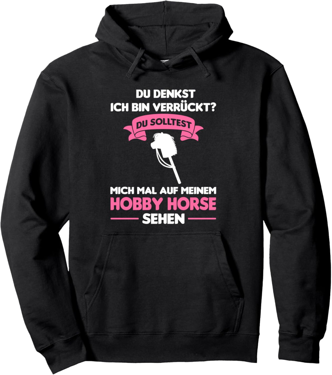 Hobby Horse Steckpferd Hobby Horsing Pullover Hoodie