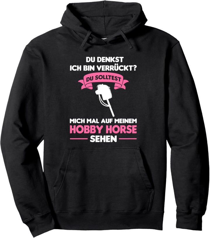 Hobby Horse Steckpferd Hobby Horsing Pullover Hoodie